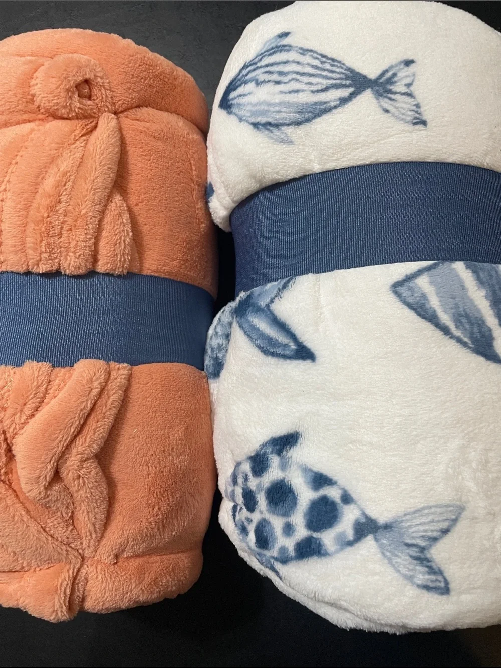 Velvet Throw Blankets Set of 2 Broyhill light colors for any occasion 50 X  60